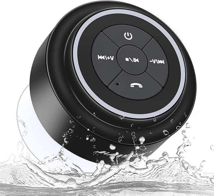 Wireless Waterproof Shower Speaker with Suction