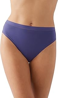 Women's Simple Cotton Hi-Cut Brief Panty