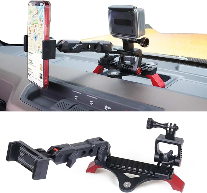 Dash Phone Mount for Ford Bronco with 360° Adjustment