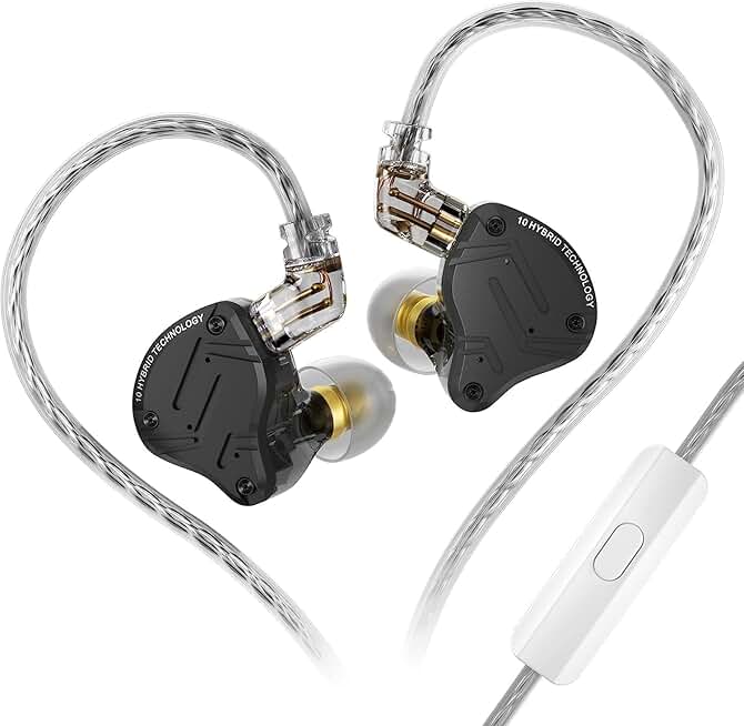 In-Ear Monitor Headphones with Detachable Cable