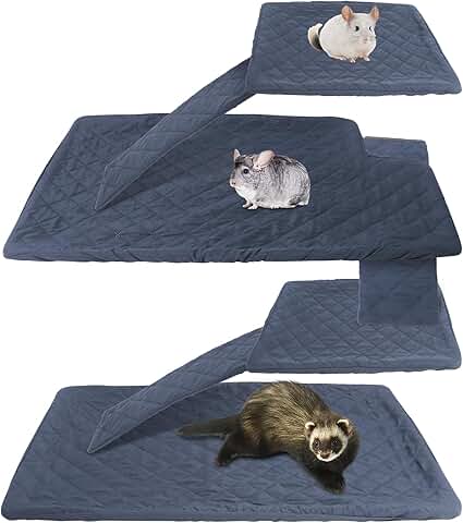 Washable Ferret Cage Liner Set for Small Animals