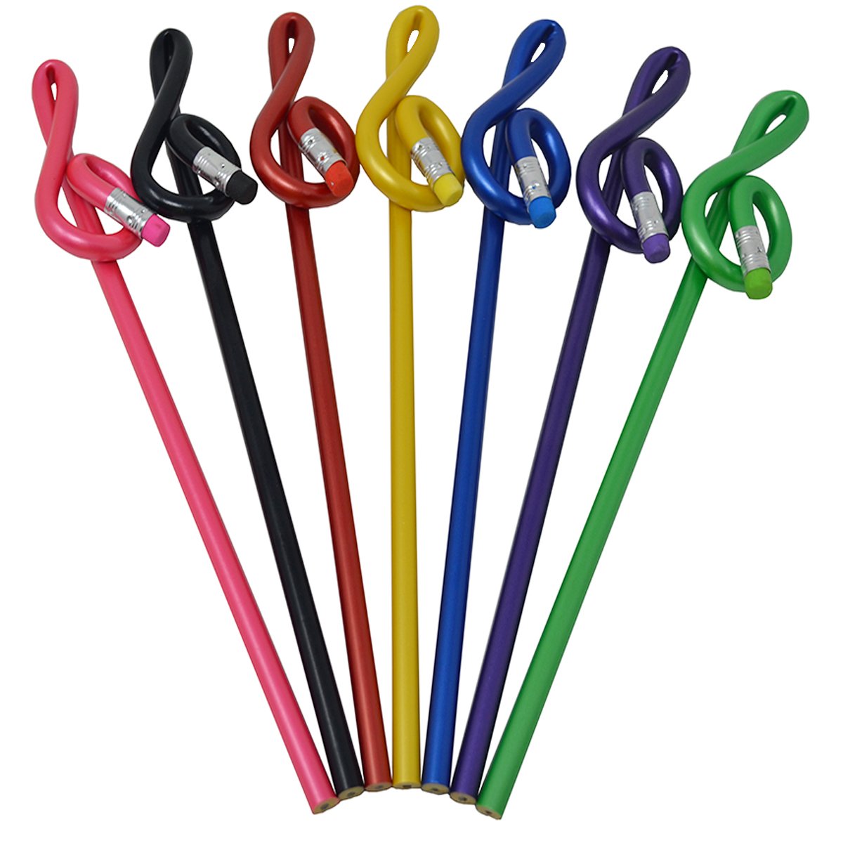 Colorful G Clef Music Pencils for Office and Gifts