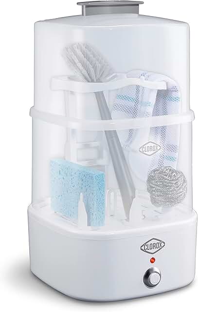 Electric Steam Sanitizer for Kitchen and Bathroom Items