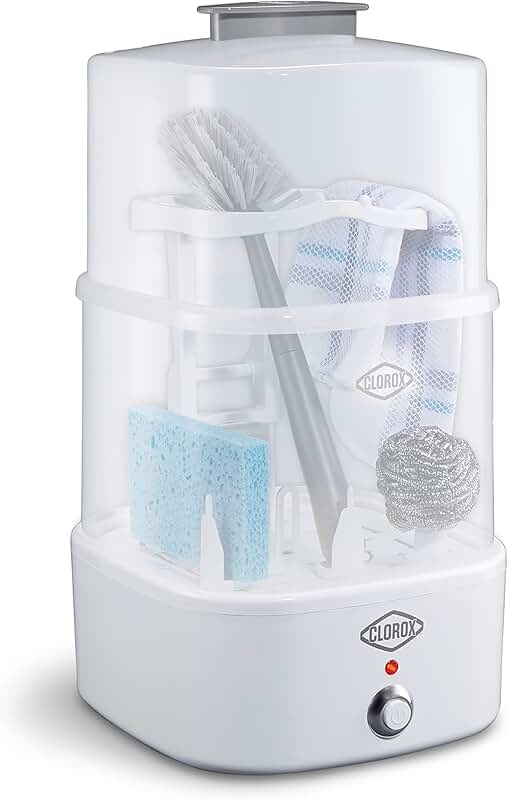 Electric Steam Sanitizer for Kitchen and Bathroom Items