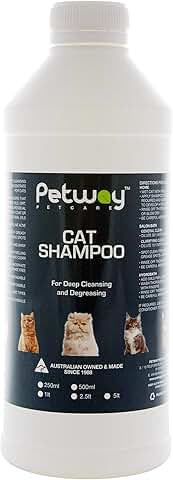 Natural Cat Shampoo for Dandruff and Cleanliness