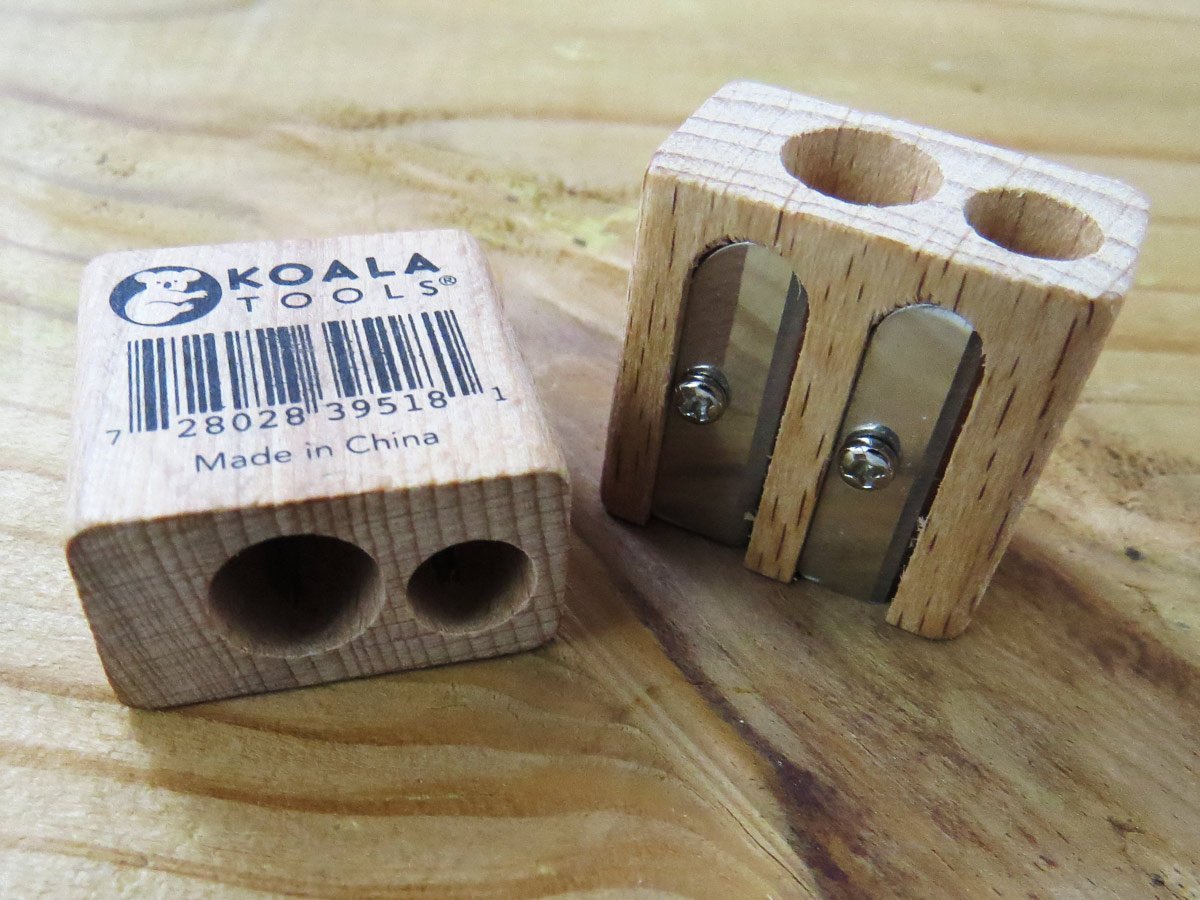 Double Pencil Sharpener for Regular and Jumbo Pencils