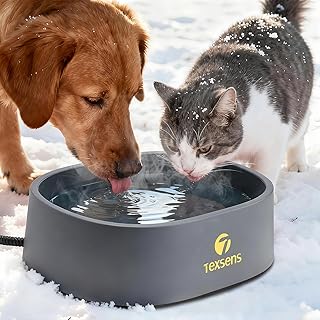 Heated Water Bowl for Large Dogs and Pets
