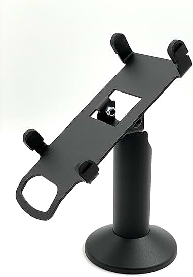 7" Swivel and Tilt Terminal Stand in Black