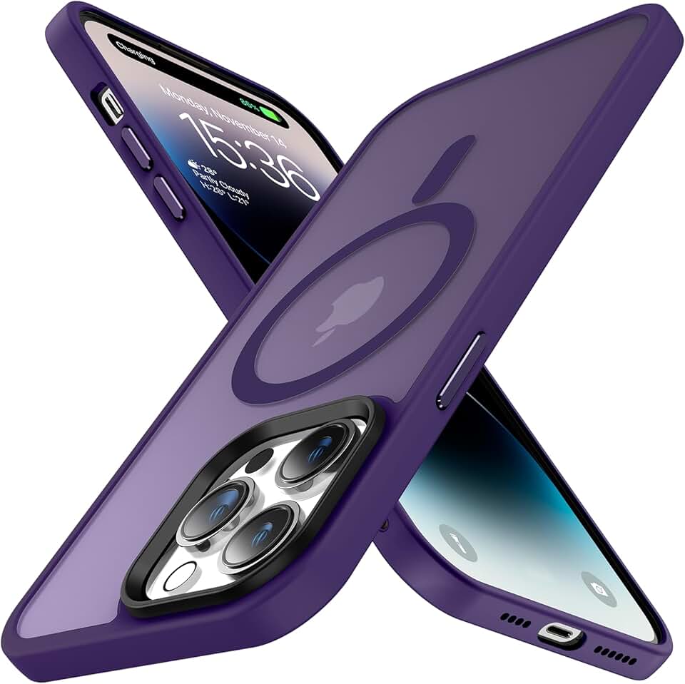 Deep Purple Mag Series Case for iPhone 14 Pro Max