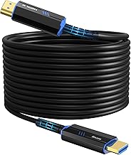 8K HDMI Fiber Optic Cable 100 Feet, 48Gbps, HDR, eARC