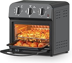 Family Size Air Fryer Toaster Oven with Hot Air Circulation