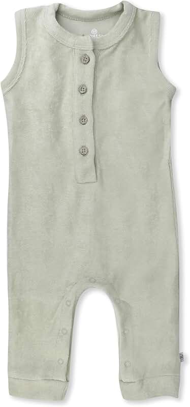 Unisex Baby Terry Coverall in Organic Cotton