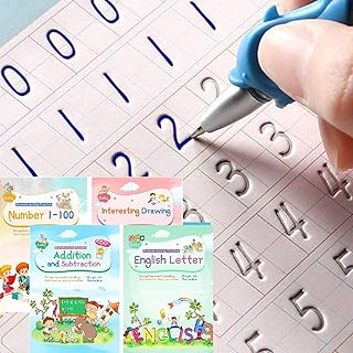 Reusable handwriting practice books for kids