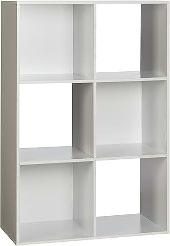White 6-Cube Storage Organizer