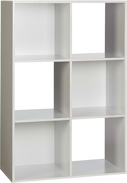 White 6-Cube Storage Organizer