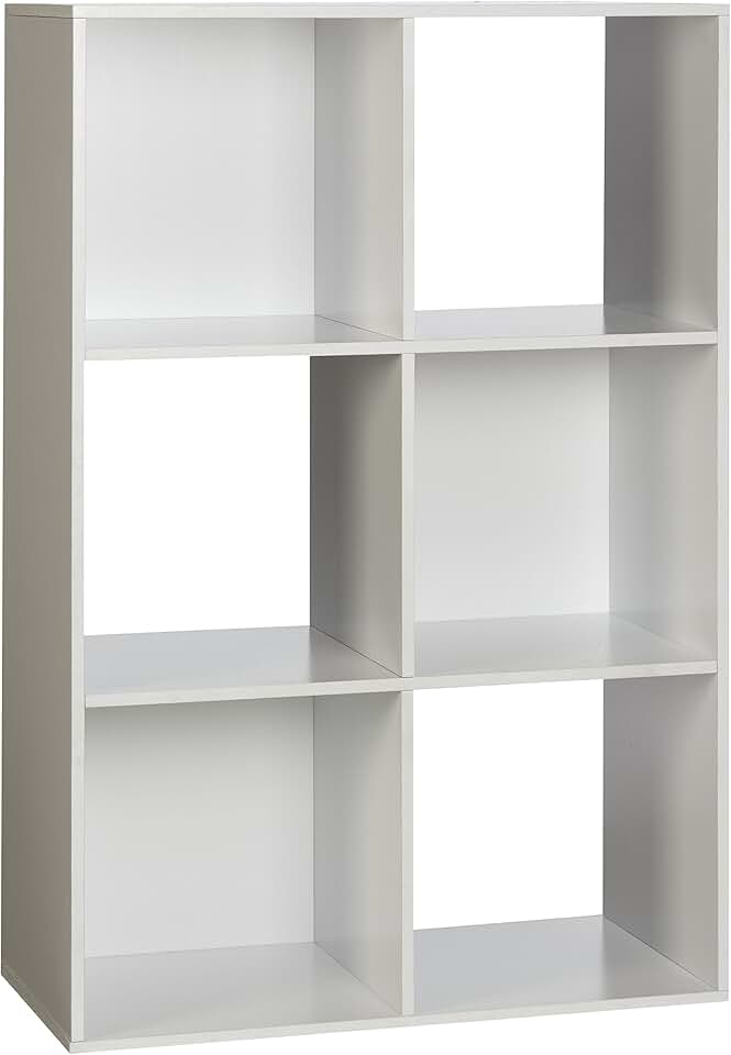 White 6-Cube Storage Organizer