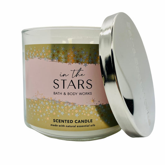 NEW In The Stars Scented 3 Wick Candle Winter 2018