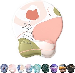 Comfortable Mouse Pad with Gel Wrist Support
