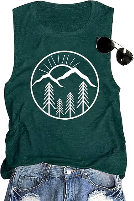 Women’s Mountain and Nature Graphic T-Shirt