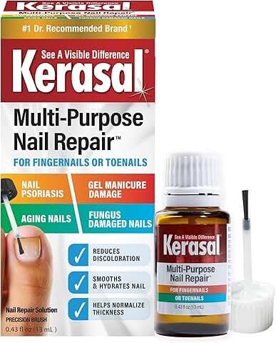 Nail Repair Solution for Discolored and Damaged Nails