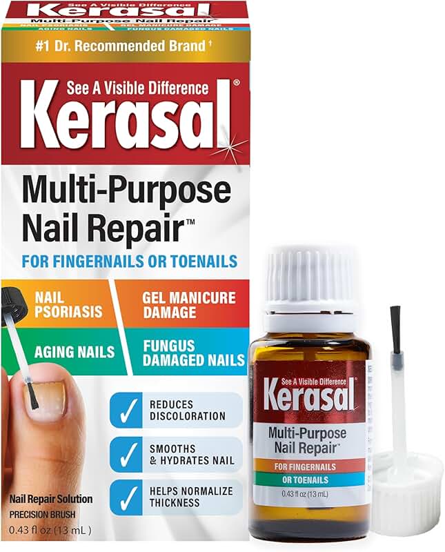 Nail Repair Solution for Discolored and Damaged Nails