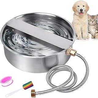 Automatic Large Dog Water Dispenser with Float Valve
