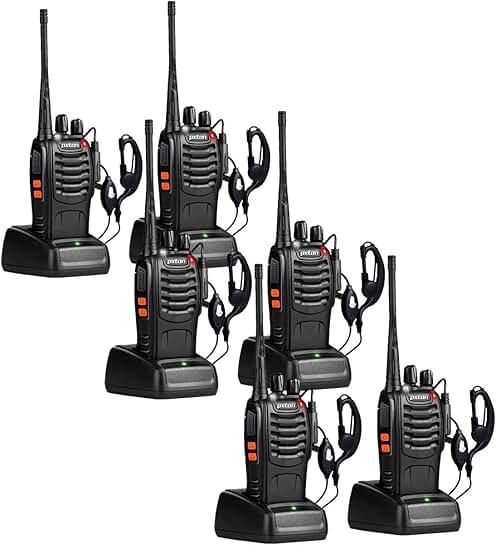 Long Range Two Way Radios for Adults (6 Pack)