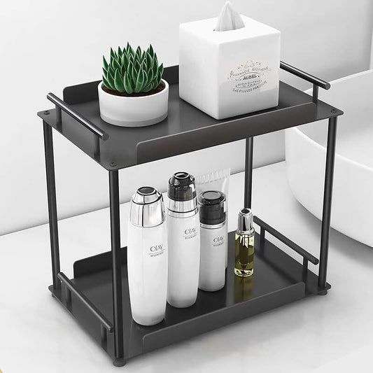Brown 30-Gallon Resin Outdoor Storage Box and Side Table