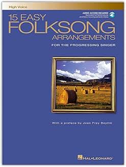 Fifteen Easy Folksong Arrangements with Audio