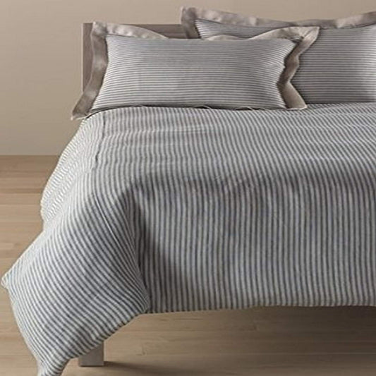 Brandy Twin Duvet Cover, Steel Blue