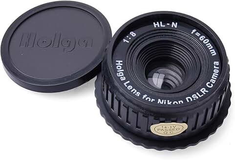Black 60mm f/8 Lens for Nikon DSLR