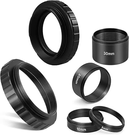 2-inch M48 extension tube kit for cameras and eyepieces