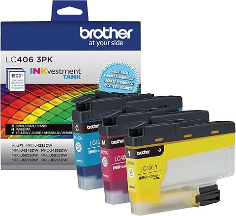 3 Pack of Standard Cyan, Magenta, and Yellow Ink Cartridges