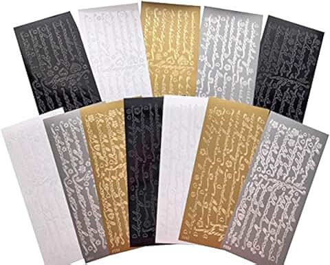 Dazzles Stickers Collection for Crafts and Scrapbooking