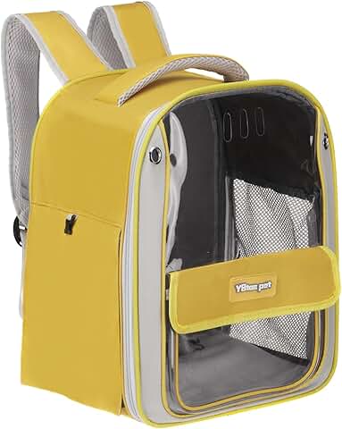 Portable Ventilated Pet Backpack for Small Animals
