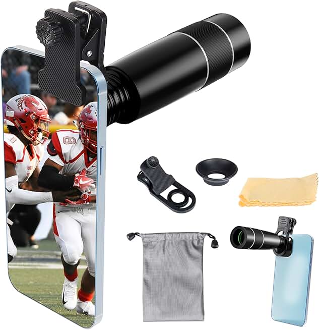 Long Focus Telephoto Phone Lens for Photos and Videos