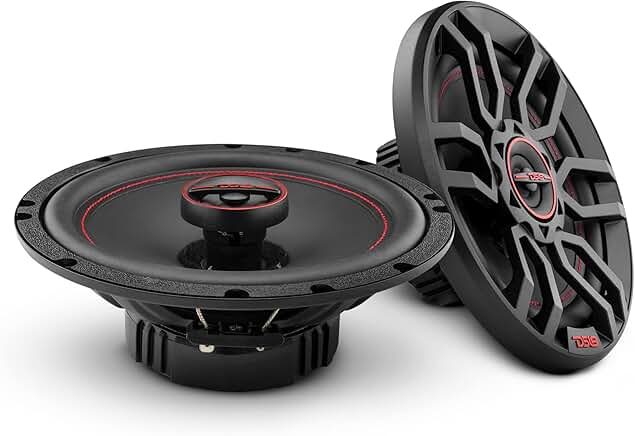 6.5-inch 2-Way Coaxial Speakers, 150W Max, 50W RMS