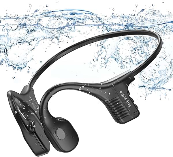 Wireless Waterproof Bone Conduction Headphones with MP3 Player
