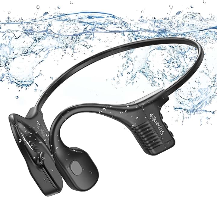 Wireless Waterproof Bone Conduction Headphones with MP3 Player