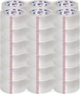 Heavy Duty Clear Packing Tape, 36 Rolls, 2160Y