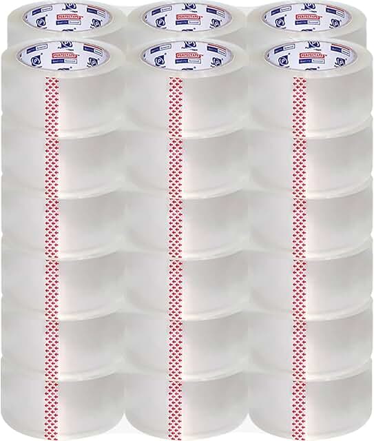 Heavy Duty Clear Packing Tape, 36 Rolls, 2160Y