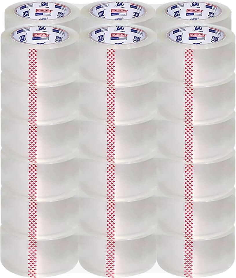 Heavy Duty Clear Packing Tape, 36 Rolls, 2160Y