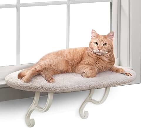 Large Cat Window Perch with Washable Cover
