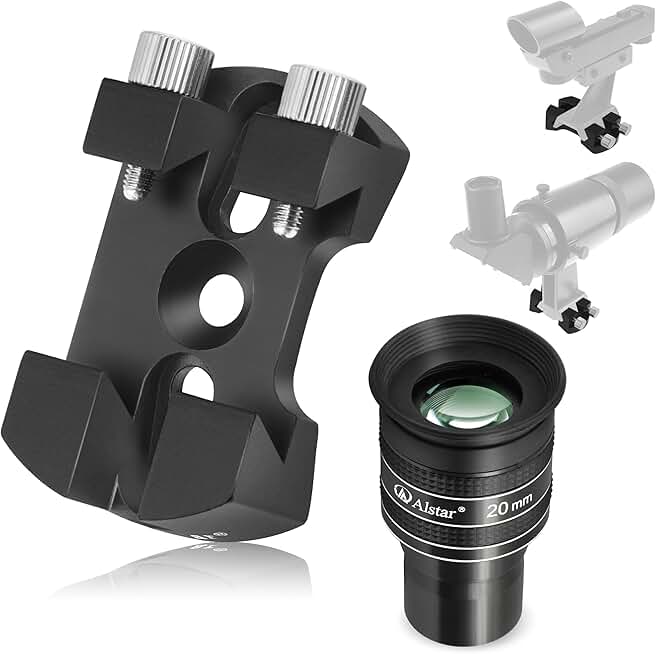1.25" 58° 20mm Telescope Eyepiece with Finder Shoe