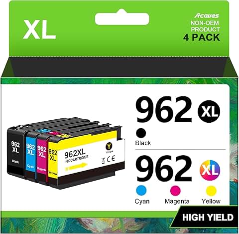 4-pack of ink cartridges for Officejet Pro printers