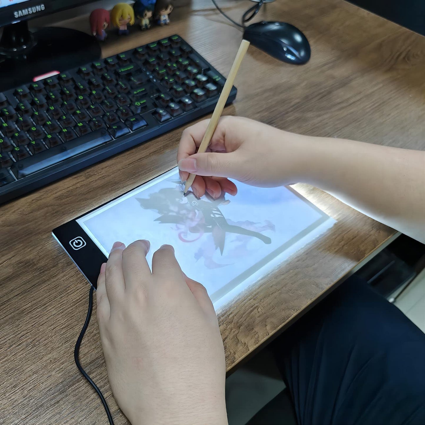 LED A5 Light Pad for Diamond Painting 9.5x5.9 Inches