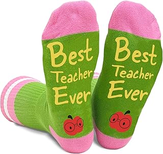 Best Teacher Ever Socks for Women and Men
