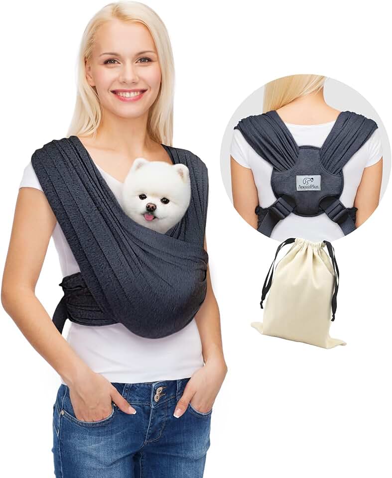 Small Dog Carrier Sling for Comfort and Convenience