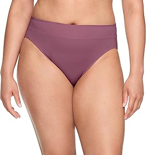 Women's Microfiber Hi-Cut Comfort Waist Underwear