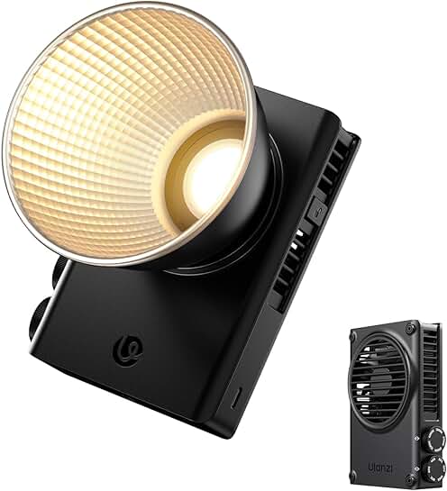 100W COB LED Video Light with Adjustable Color and Brightness